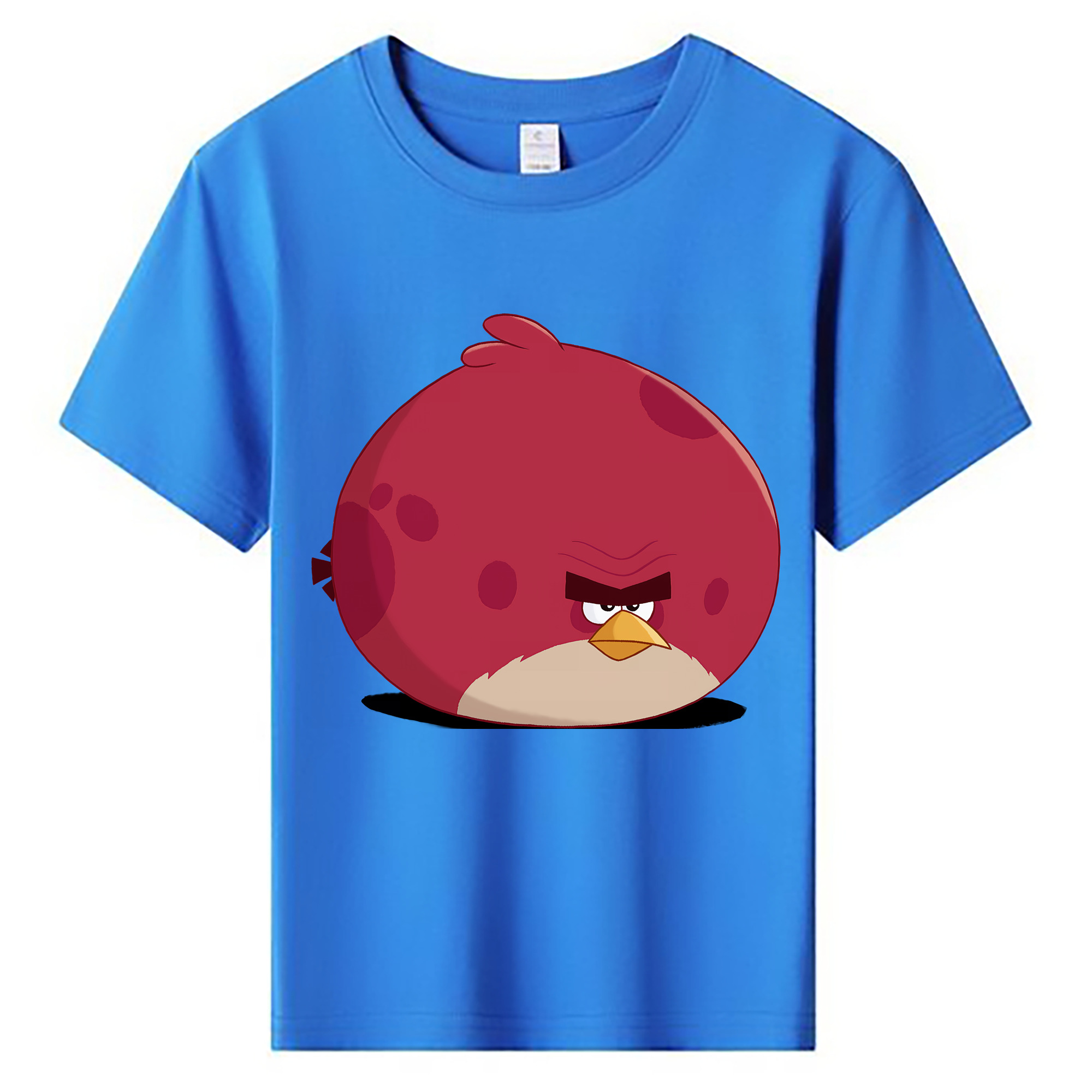 （画像用） Angry Birds アングリーバード 綿100％キッズTシャツ（フロントプリント）
